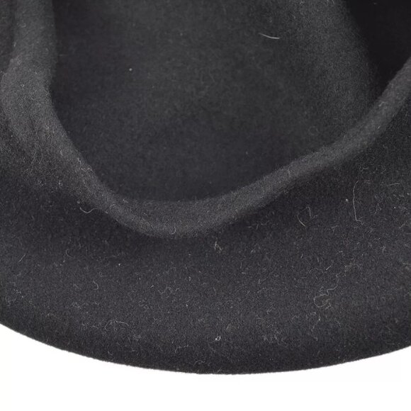 Chanel Black Hat Beret Small Good 161808 main image 5